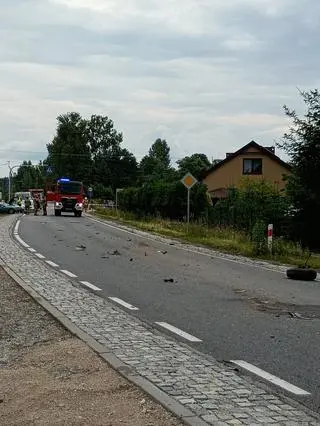 Zderzenie w Białobrzegach
