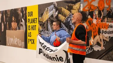 Akcja Ostatniego Pokolenia w Muzeum Sztuki Nowoczesnej 