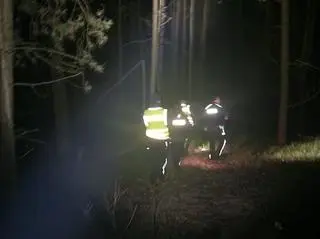 Poszukiwania wędkarza w powiecie zwoleńskim