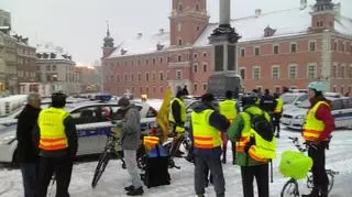 Uczestnicy Masy Krytycznej