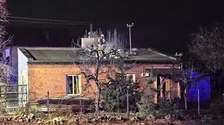 Pożar w miejscowości Krosna Wieś