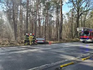 Dachowanie bmw w Wesołej