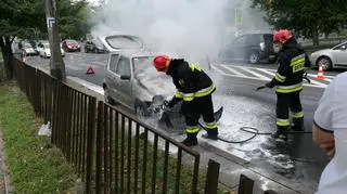 Pożar na ulicy Conrada