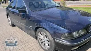 BMW trafiło na policyjny parking 