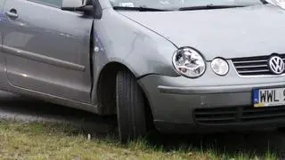 Potrącenie pieszej na Rekruckiej