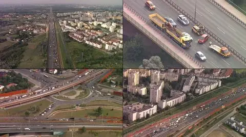 Trasa Siekierkowska stanęła. "500 metrów w 40 minut"