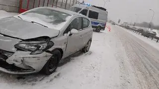 Zderzenie na Wale Miedzeszyńskim