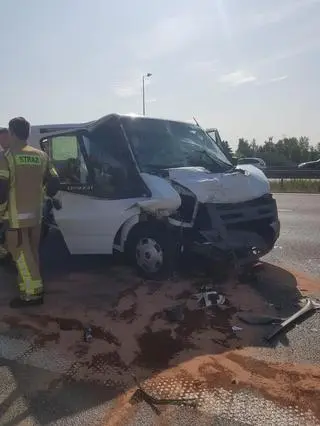 Zderzenie na S8