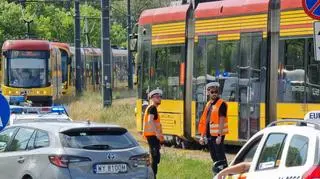 Do potrącenia pieszego przez tramwaj doszło na Tarchominie