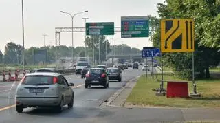 "Jedzie się płynnie". Poranny szczyt na Wisłostradzie