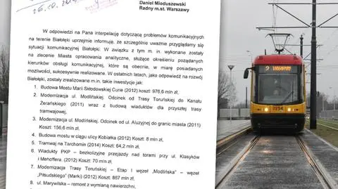 Walka z paraliżem komunikacyjnym na Białołęce. Wiceprezydent zdradza plan
