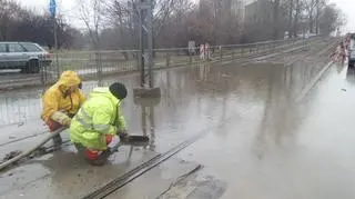 Jezioro na torowisku