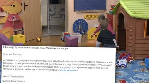 Ratusz ostrzegł szkoły przed smogiem, ale tylko publiczne
