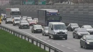 Korek po zderzeniu na S8
