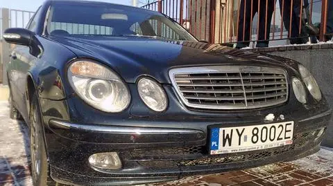 Mieszkaniec Wyszkowa kupił porzuconego mercedesa