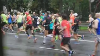 Maratończycy na trasie 