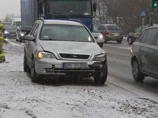 Zderzenie w Alejach Jerozolimskich