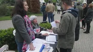 Protest - Nie dla Mostu Krasińskiego 