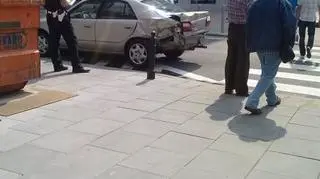 Uszkodzony samochód