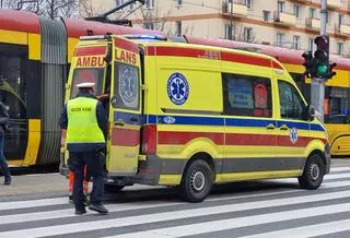 Wstrzymany ruch tramwajów w kierunku Okęcia