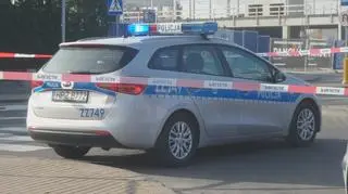 Akcja policji w Jankach