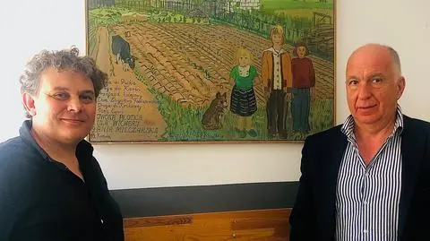 Robili porządki w piwnicy, natrafili na poszukiwany obraz znanego artysty