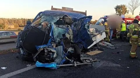 Na dk7 pod Płońskiem doszło do tragicznego wypadku