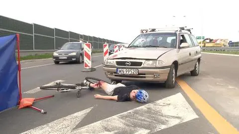 "To jak granie w rosyjską ruletkę". Symulowali wypadek, by ostrzec