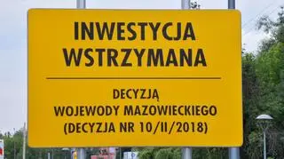 Wstrzymana inwestycja na Ursynowie