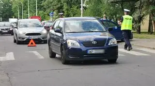 Wypadek na Garwolińskiej