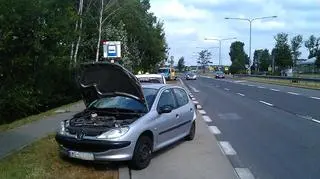 Kolizja na ul. Drewny