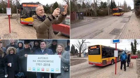 "Ojejku. Ja nie wierzę". Autobus spóźniony o lata