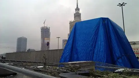 Windy na Dmowskiego mają opóźnienie