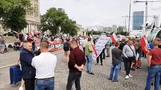 Protest rolników w Warszawie