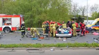 Wypadek w Zegrzu Południowym