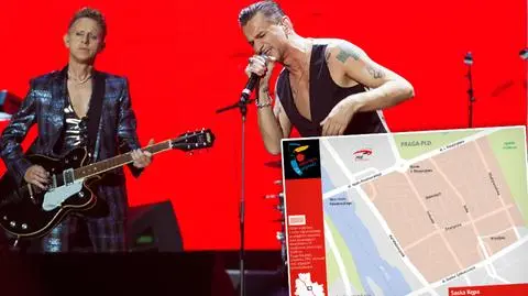 Depeche Mode na Narodowym. Saska Kępa zamknięta