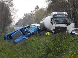 Tragiczny wypadek pod Sochaczewem 