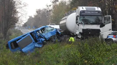 Tragiczny wypadek pod Sochaczewem 