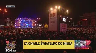 W Warszawie rozbłysły ”światełka do nieba"