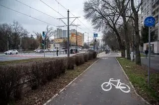 Rowerowa autostrada na Puławskiej jest już przejezdna w całości 