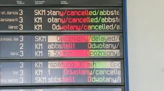 Utrudnienia w kursowaniu Kolei Mazowieckich