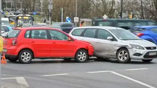 Kolizja w Dolinie Służewieckiej