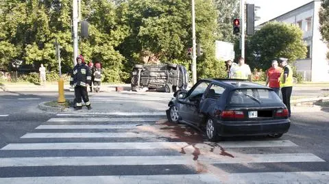 Wypadek w Markach. Sześć osób rannych