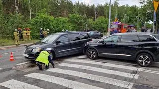 Zderzenie w Wesołej 