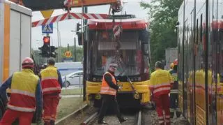 Tramwaj potrącił kobietę na Woronicza