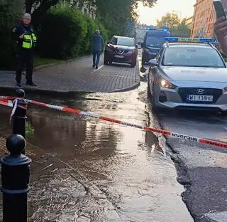 Awaria wodociągowa na Pradze