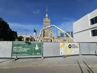 Zasypują tunel pod Marszałkowską