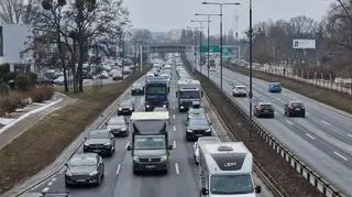 Zderzenie w alei Prymasa Tysiąclecia 