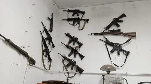 Nielegalna broń i narkotyki na posesji w powiecie grójeckim