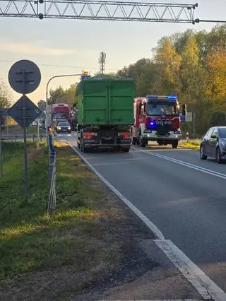 Wypadek w miejscowości Sadowne